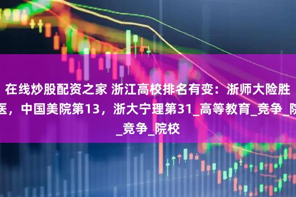 在线炒股配资之家 浙江高校排名有变：浙师大险胜温医，中国美院第13，浙大宁理第31_高等教育_竞争_院校